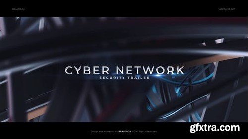 Videohive Cyber Network Security Trailer 46557172