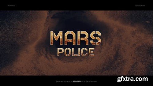 Videohive Mars Police Trailer 46611043