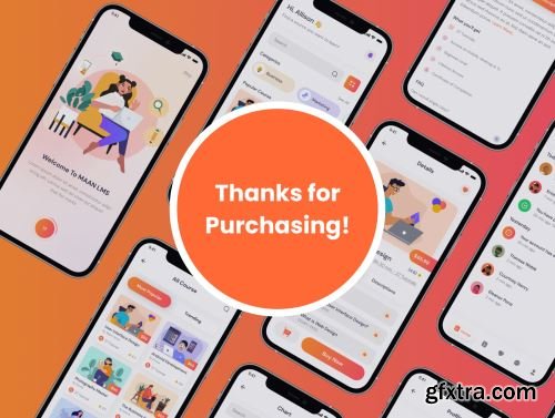 Maan LMS- Student Mobile App Flutter iOS & Android UI Kit Ui8.net