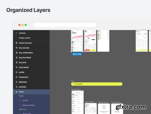 Stockvest - Stock App Mobile UI Kit Ui8.net