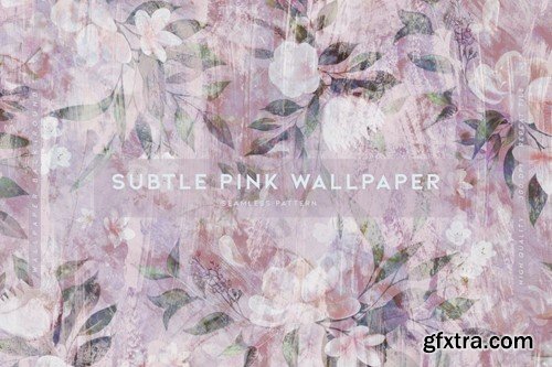 Subtle Pink Wallpaper UHMATZX