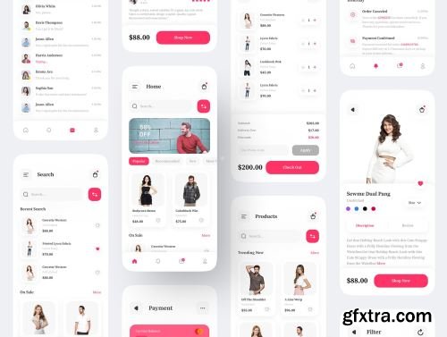 Gostyle E-commerce Fashion UI Kit Ui8.net