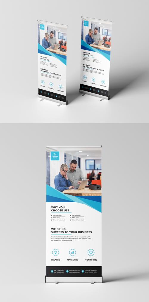 Corporate Business Rollup Banner Layout 579339270