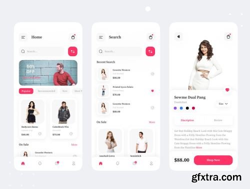 Gostyle E-commerce Fashion UI Kit Ui8.net