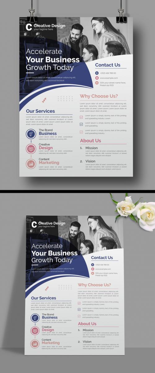 Digital Business Flyer Design Template 579988241