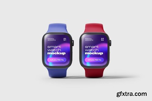 Apple Watch 8 Mockup Set SULTUY3