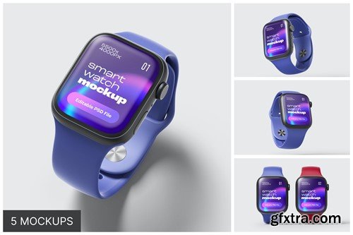 Apple Watch 8 Mockup Set SULTUY3