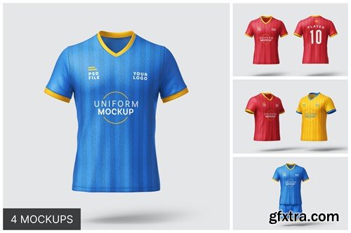 Soccer Kit Mockup Set HKLN7F4