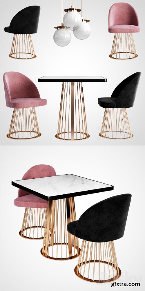 Giopagani Chair & Table Rendez Vous