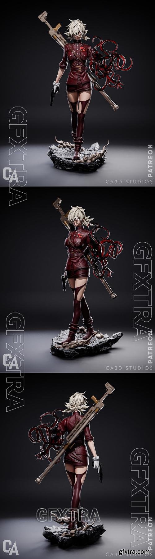 Ca 3d Studios - Seras Victoria &ndash; 3D Print Model