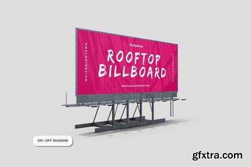 Rooftop Billboard Mockup VC9SQQW