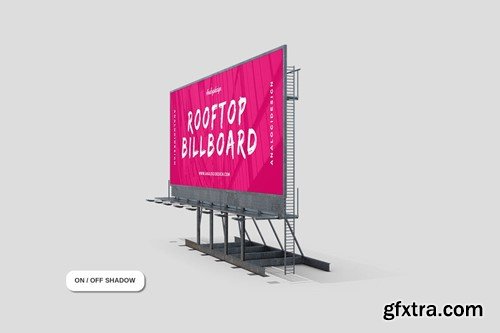 Rooftop Billboard Mockup VC9SQQW