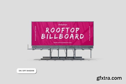 Rooftop Billboard Mockup VC9SQQW