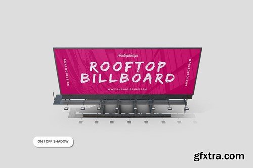 Rooftop Billboard Mockup VC9SQQW