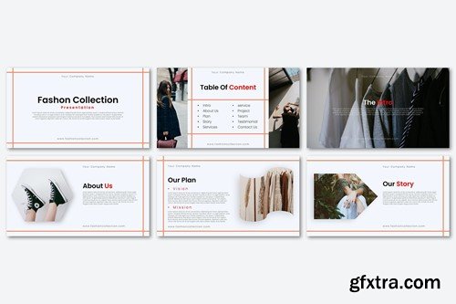 fashion collection presentation template 4JMCEJ4