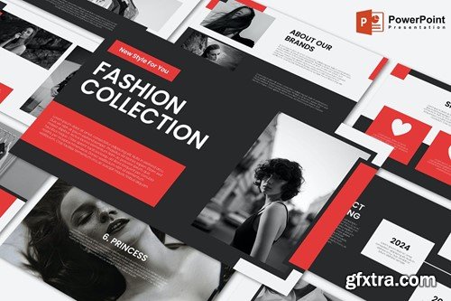 fashion collection presentation template L5DNTY8