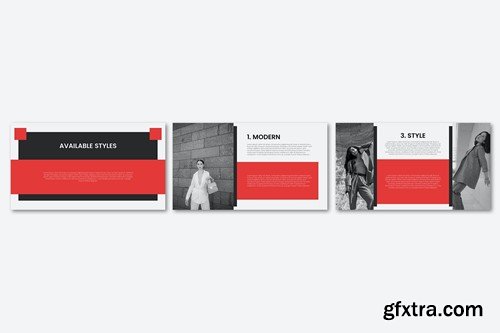 fashion collection presentation template L5DNTY8