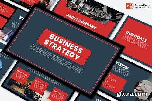 Business Strategy Presentation Template KRMWRPM