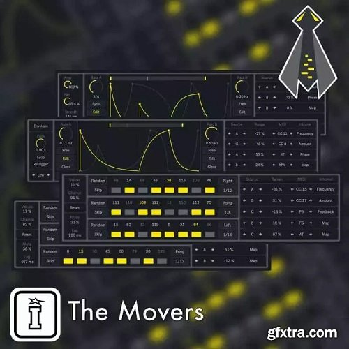 Isotonik Studios The Movers by NOISS COKO v1.0 Ableton MaxForLive Device