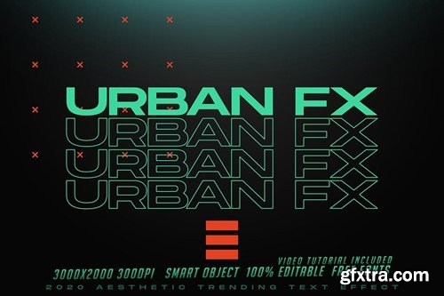 Urban Trending Text Effects GGDBQDU
