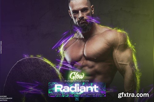 Radiant Glow Photoshop Action VGU26P2