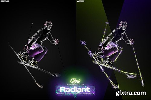 Radiant Glow Photoshop Action VGU26P2