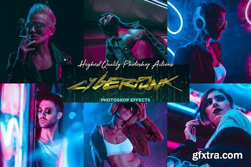 CyberPunk PRO Photoshop Actions 9WE84CW