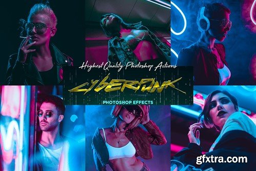 CyberPunk PRO Photoshop Actions 9WE84CW