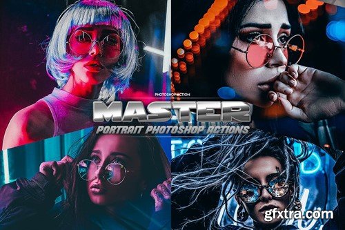 Portrait MASTER Photoshop Actions XZRFXJ2