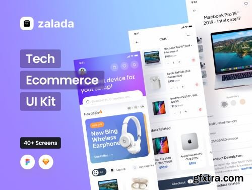 Zalada - Tech Ecommerce Ui8.net