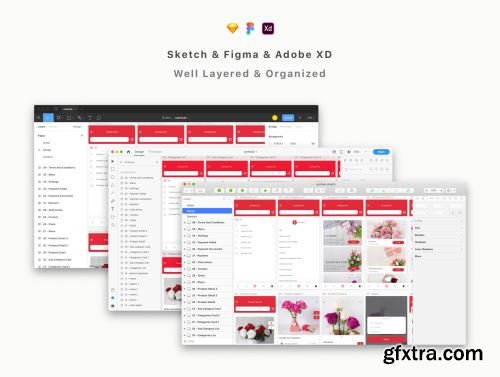 Zambak - Gift and Flower Delivery App UI Kit Ui8.net