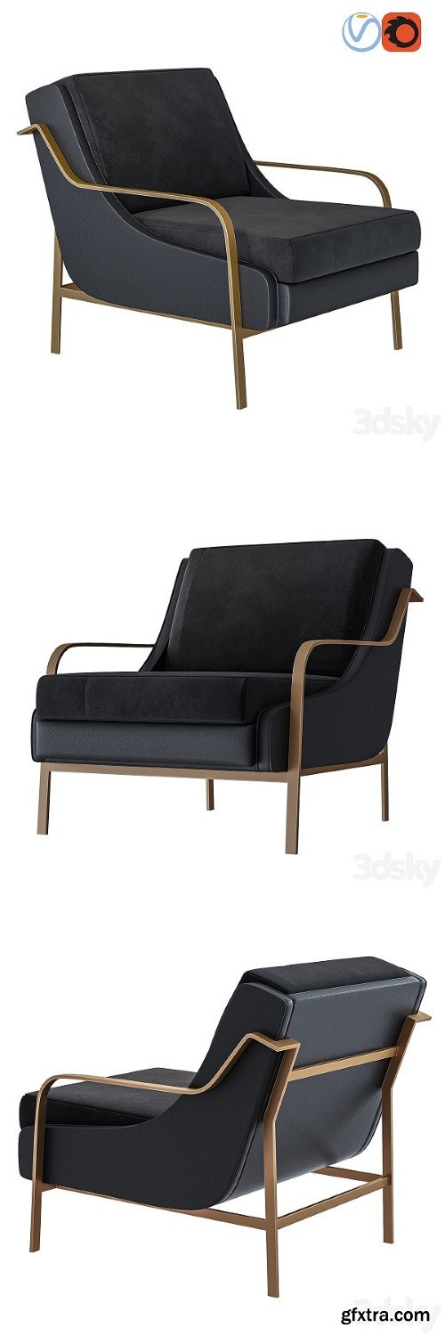 Halden Lounge Chair Rove Concept