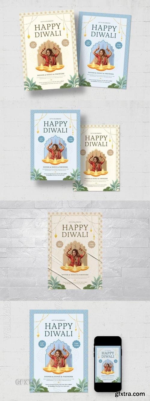 Diwali Festival Flyer Template XMAAX3P