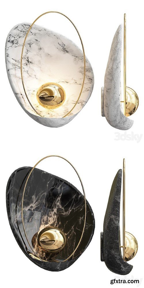 Ginger & Jagger Pearl WALL LAMP