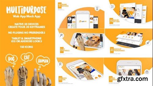 Videohive Multipurpose Web App Mock App 20461284