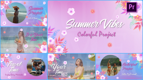 Videohive - Summer Vibes I MOGRT - 46235266 - 46235266