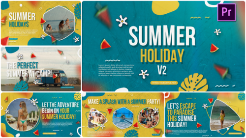 Videohive - Summer Holidy V2 I MOGRT - 46236137 - 46236137