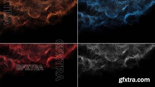 Flowing Particles Background Pack 1445900