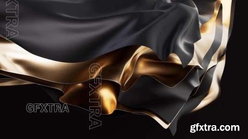 Flowing Black And Gold Backgrounds Pack 1440409