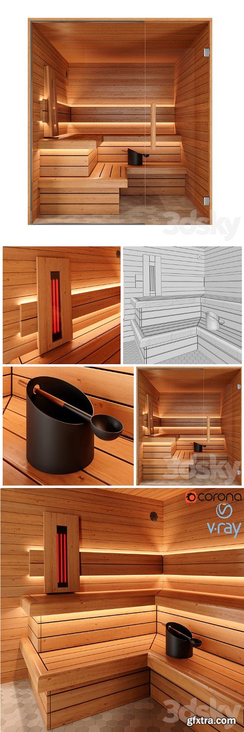 Infrared sauna / Infrared sauna