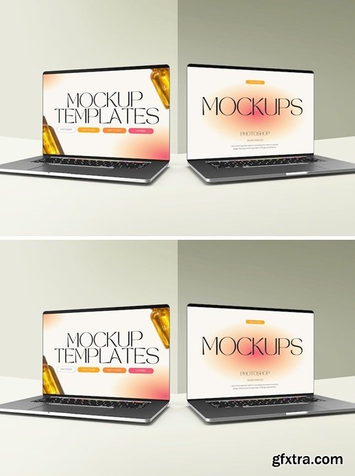 Branding Screen Macbook Mockup 52D7HNQ