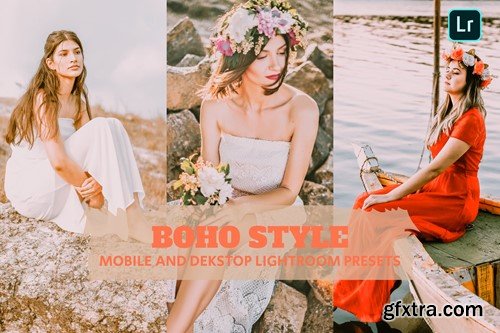 Boho Style Lightroom Presets Dekstop and Mobile LZ3CZE2