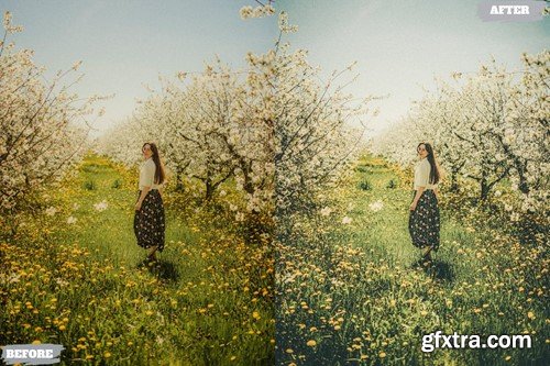 Bright Spring Lightroom Presets Dekstop and Mobile GGZA2HH