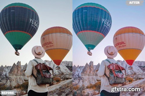 Globe Travelling Lightroom Presets Dekstop Mobile US255WC