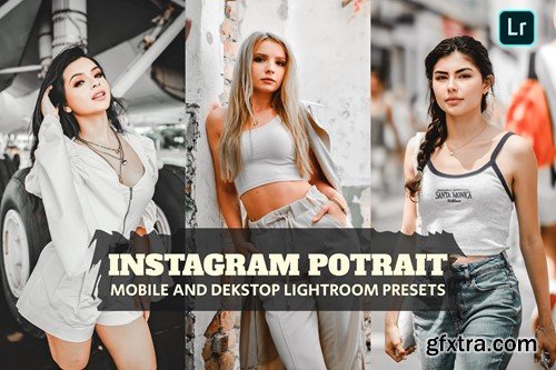 Instagram Potrait Lightroom Presets Dekstop Mobile R2CQALR