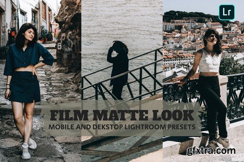 Film Matte Look Lightroom Presets Dekstop Mobile XUH9GB4