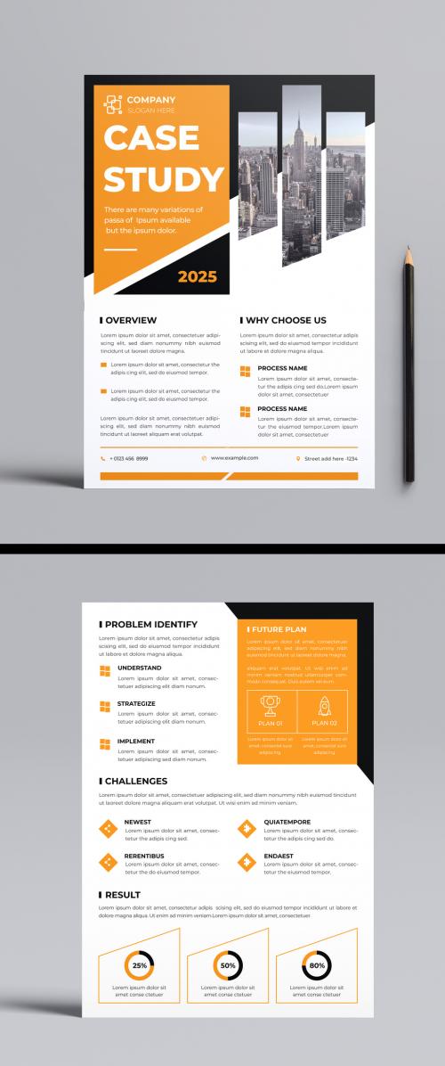 Modern Business Case Study Design Template 581026549