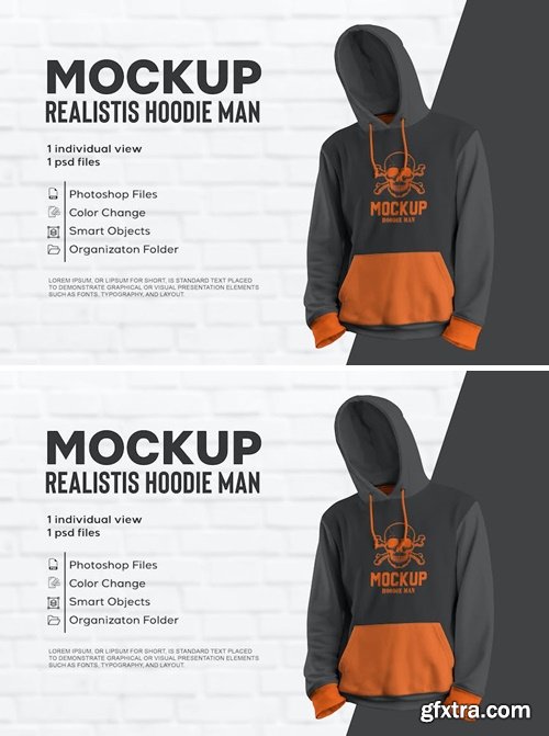 Man Hoodie Mock-up KVGJHVH