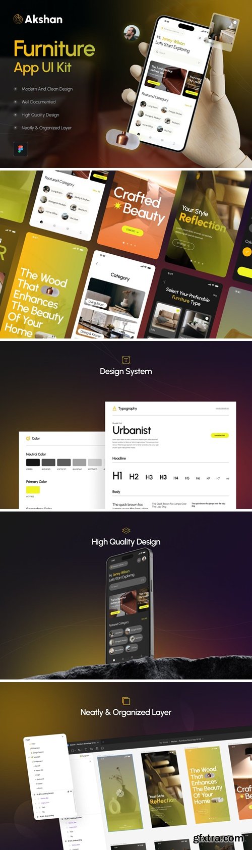 Akshan - Furniture App UI Kit 34EJXV6