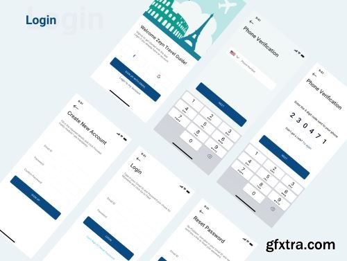 Zeyn Travel Guide UI Kit Ui8.net